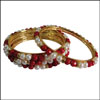 CORAL COMBINATION PEARL BANGLE - RG-BAG4640 - Click here to View more details about this Product